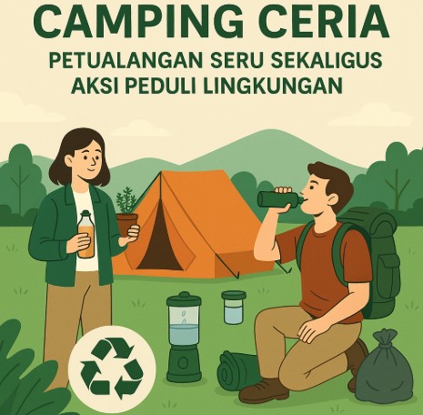 Camping Ceria: Petualangan Seru Sekaligus Aksi Peduli Lingkungan