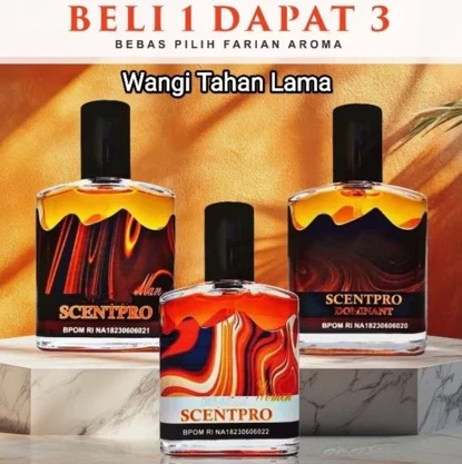 ScentPro Dominant: Auto-Gandeng, Anti-Jomblo, Langsung Dapet Tiga!