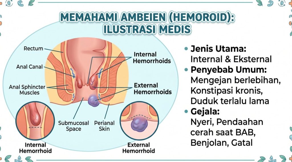 3 Kandungan Alami yang Terbukti Efektif Meredakan Gejala Ambeien Tanpa Operasi